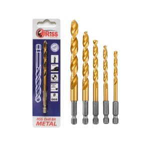 RISS Gold Drill Bit for Metal (Impact)