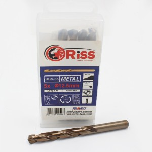 RISS Gold Drill bit (Metal, Steel, Stainless Steel, Aluminum)
