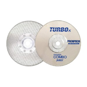 TURBOx Diamond Blade for Cutting and Grinding Stone with Diamond Face