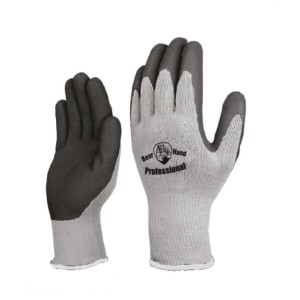 Industrial Elastic Hand Gloves (Gray & Black)