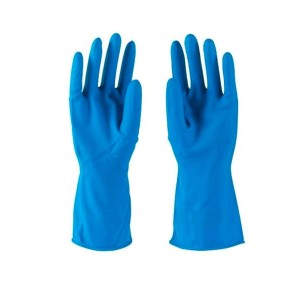 Lite Leather Hand Gloves (Blue)