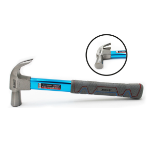 16oz Carbon Steel Claw Hammer (Fiberglass Handle)