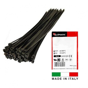 Italian Cable Tie (Black)