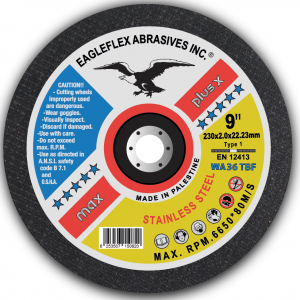 Stainless Steel Cut-Off Abrasive Wheels